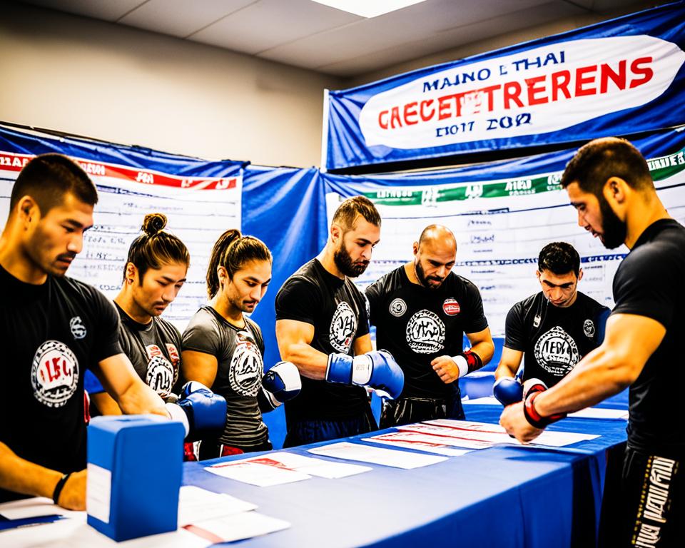 muay thai tournament registration