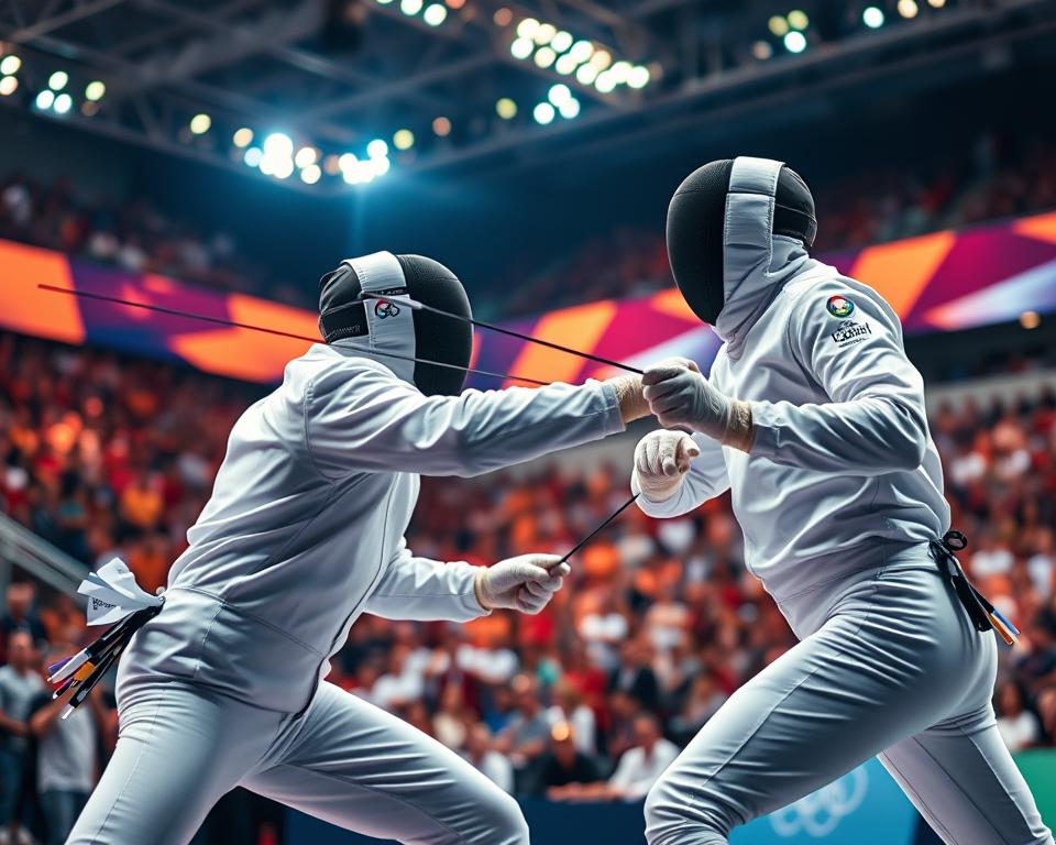 rules of olympic fencing